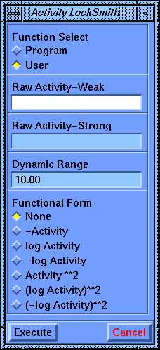 Activity LockSmith Parameter Block